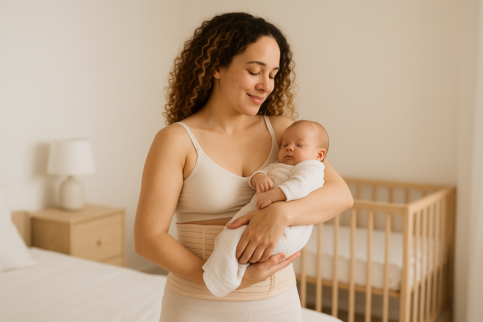 Ceinture post-partum et descente d’organes : démêler le vrai du faux