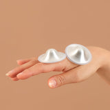 Coupelles d'allaitement en argent