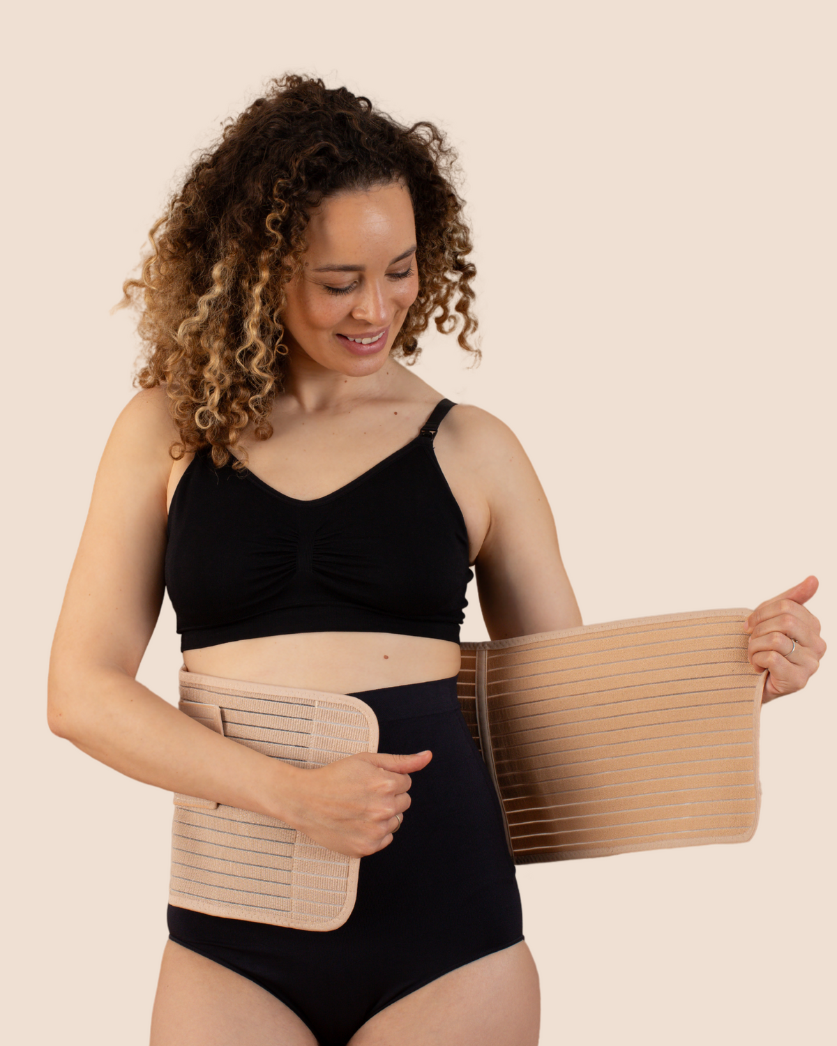 Ceinture Ardyss Post-partum Beige - Tailles S à XXL, Gainante, Thermique, Réglable