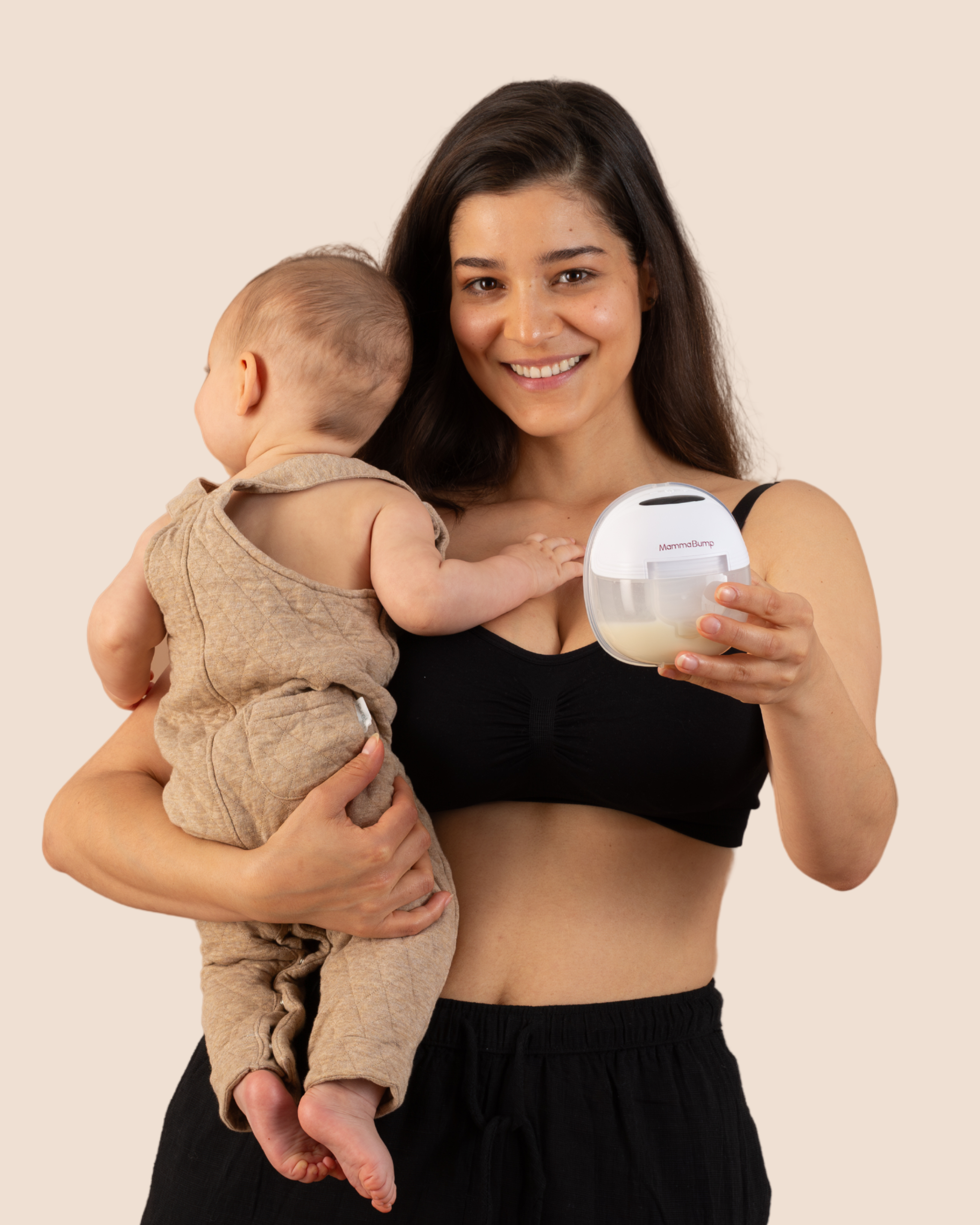 Pompe à Lait Manuelle Portable Pour Jeunes Mamans - Conception Anti-reflux - En Caoutchouc Et Plastique Sûr - Facile à Utiliser Et Nettoyer